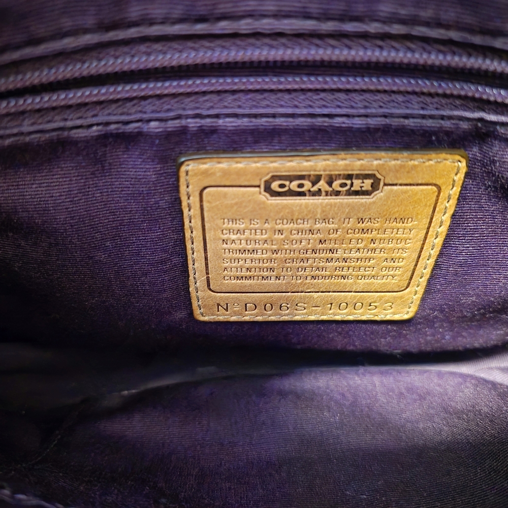 Coach Lavender Leather Demi Purse - Picture 10 of 10